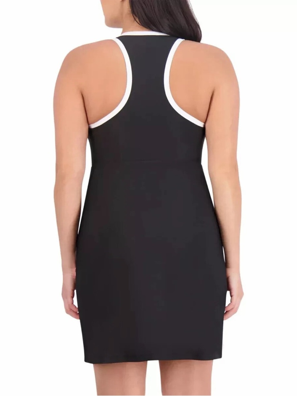 SAGE Collective Women's Active Dress with Shorts | Black | Medium - Picture 2 of 5